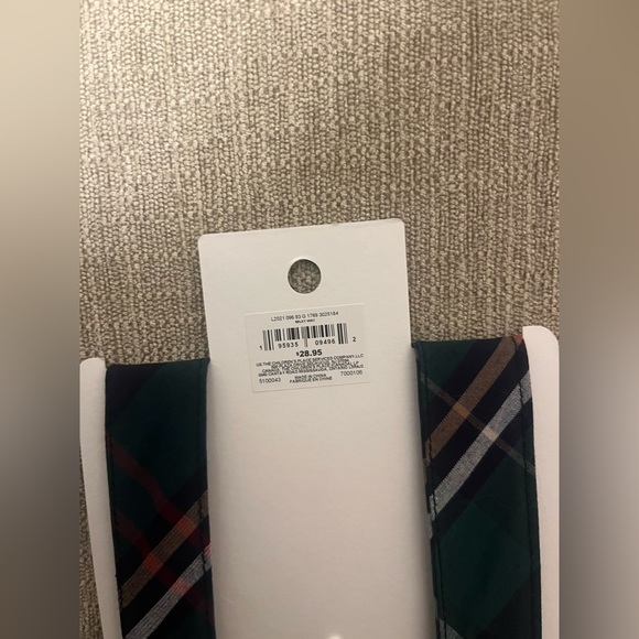 NWT GYMBOREE Suspenders Green and Blue Plaid 2T-5T - Picture 3 of 4
